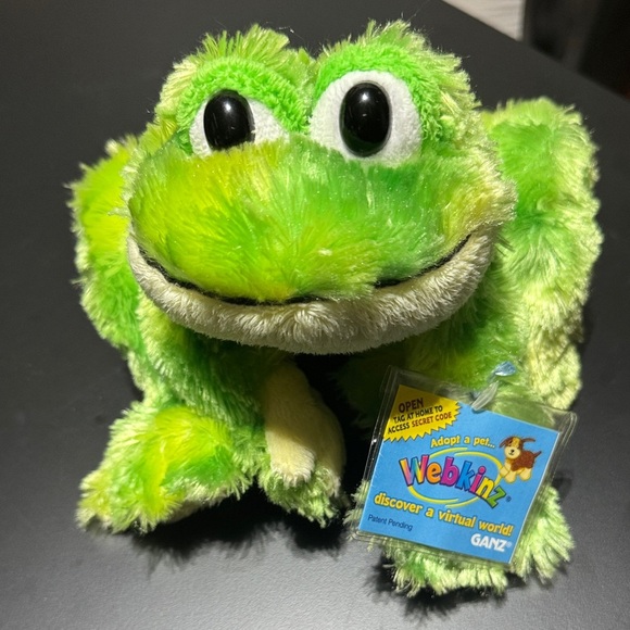 Webkins | tie dye frog | frog from 2008 - Picture 1 of 6